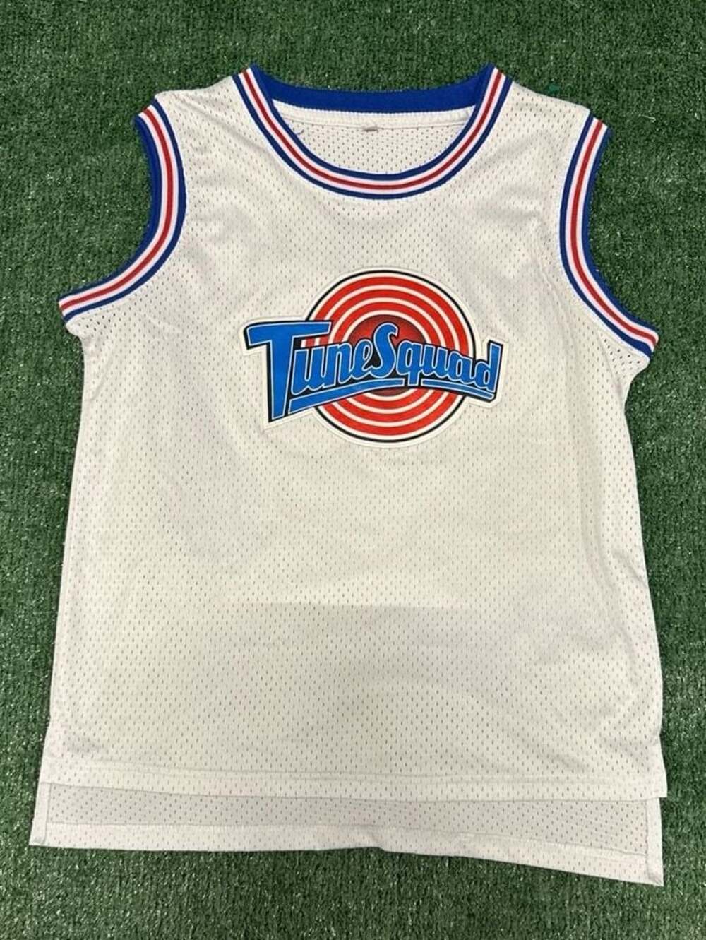 Lola Bunny #10 Tune Squad White Basketball Jersey Space Jam Movie Retro Stitched